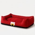 Cama Estelar Navideña roja- Diseño Santa.